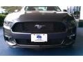 2015 Magnetic Metallic Ford Mustang V6 Coupe  photo #10