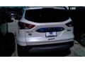 2015 White Platinum Metallic Tri-Coat Ford Escape Titanium  photo #12