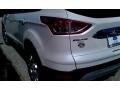 2015 White Platinum Metallic Tri-Coat Ford Escape Titanium  photo #14