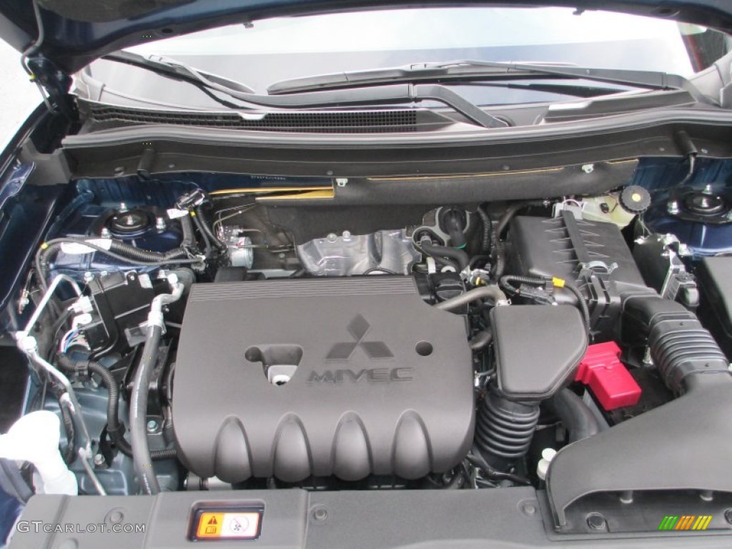 2015 Outlander SE S-AWC - Cosmic Blue / Black photo #33