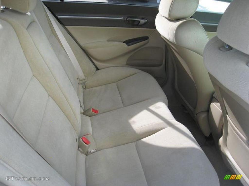 2007 Civic EX Sedan - Borrego Beige Metallic / Ivory photo #4