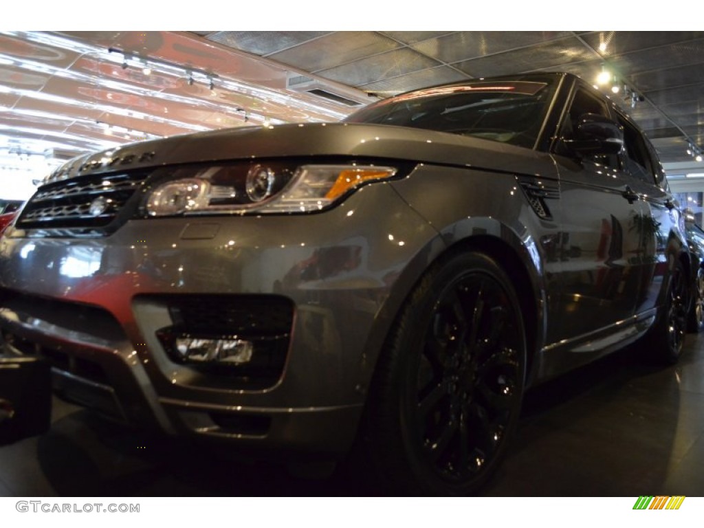 2014 Range Rover Sport HSE - Corris Grey Metallic / Ebony/Lunar/Ebony photo #1