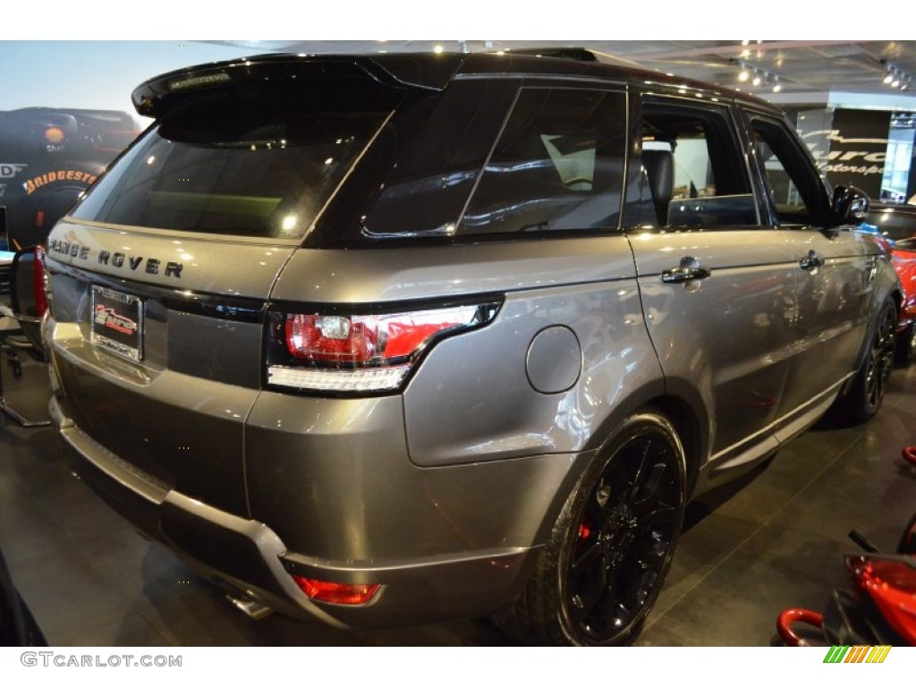 2014 Range Rover Sport HSE - Corris Grey Metallic / Ebony/Lunar/Ebony photo #5