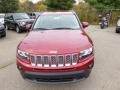 2015 Deep Cherry Red Crystal Pearl Jeep Compass Latitude 4x4  photo #3