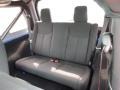 2015 Jeep Wrangler Black Interior Rear Seat Photo