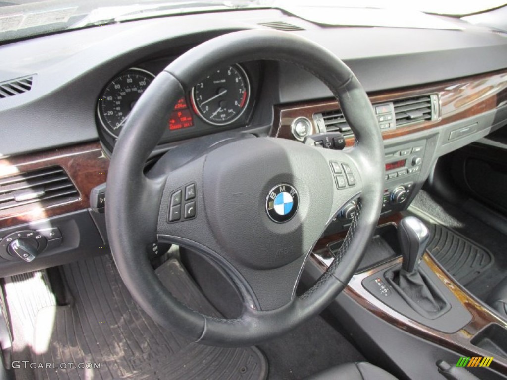 2011 3 Series 328i xDrive Coupe - Jet Black / Black photo #15