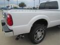 White Platinum - F350 Super Duty Platinum Crew Cab 4x4 Photo No. 9