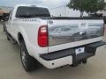 White Platinum - F350 Super Duty Platinum Crew Cab 4x4 Photo No. 11