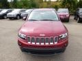 2015 Deep Cherry Red Crystal Pearl Jeep Compass Latitude 4x4  photo #3