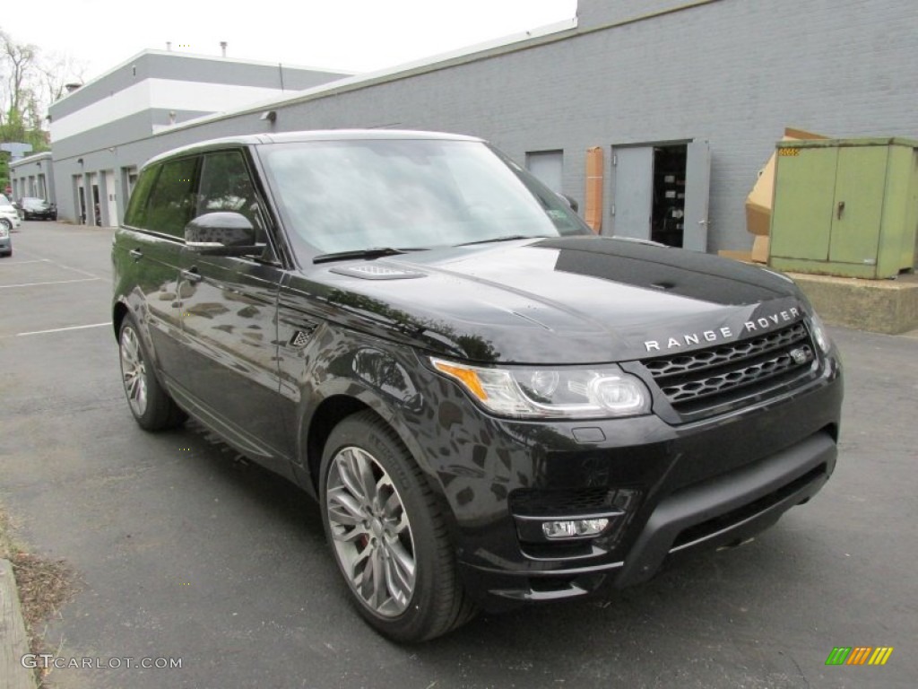 Barolo Black Metallic 2014 Land Rover Range Rover Sport Autobiography Exterior Photo #98187192