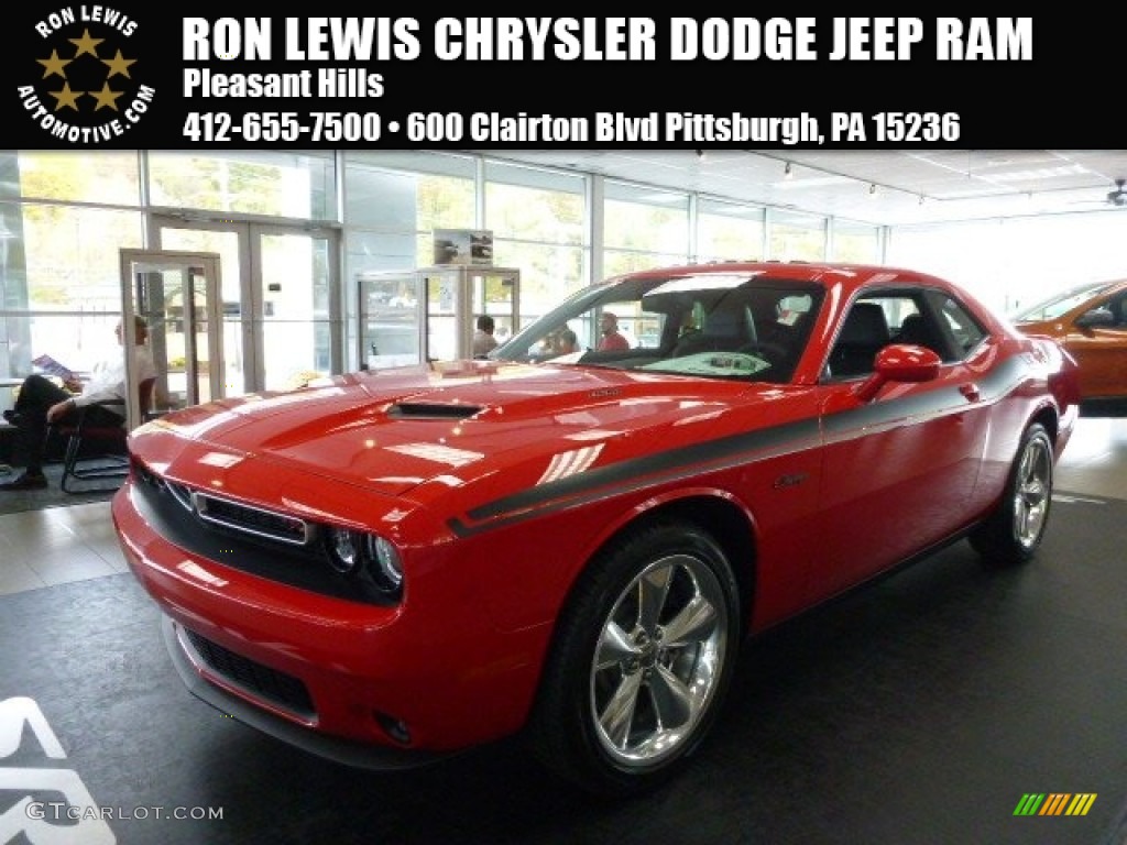 2015 Challenger R/T Plus - TorRed / Black photo #1