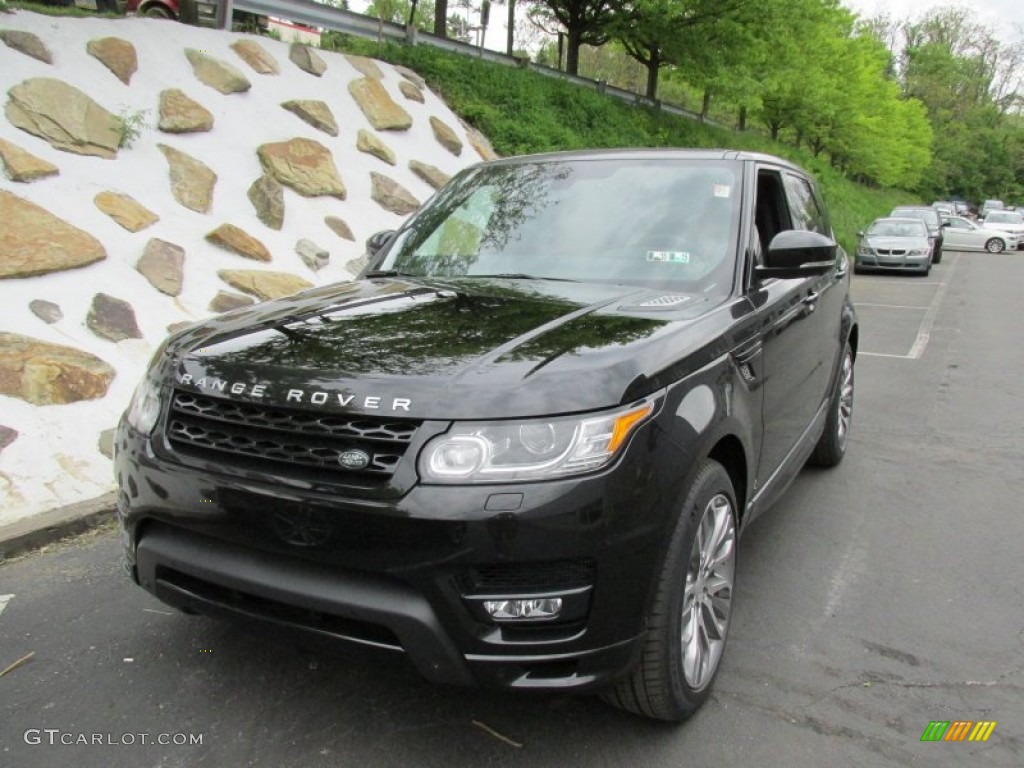 Barolo Black Metallic 2014 Land Rover Range Rover Sport Autobiography Exterior Photo #98187237