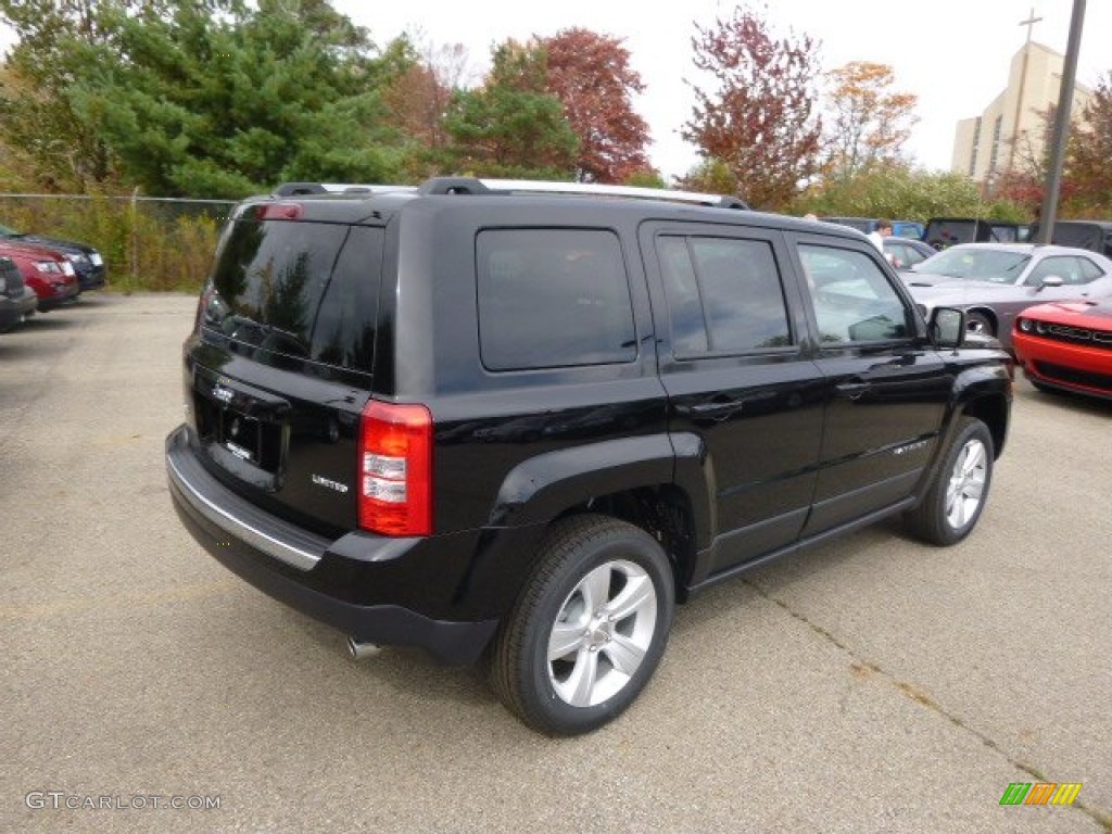 2015 Patriot Limited 4x4 - Black / Dark Slate Gray/Light Pebble Beige photo #6