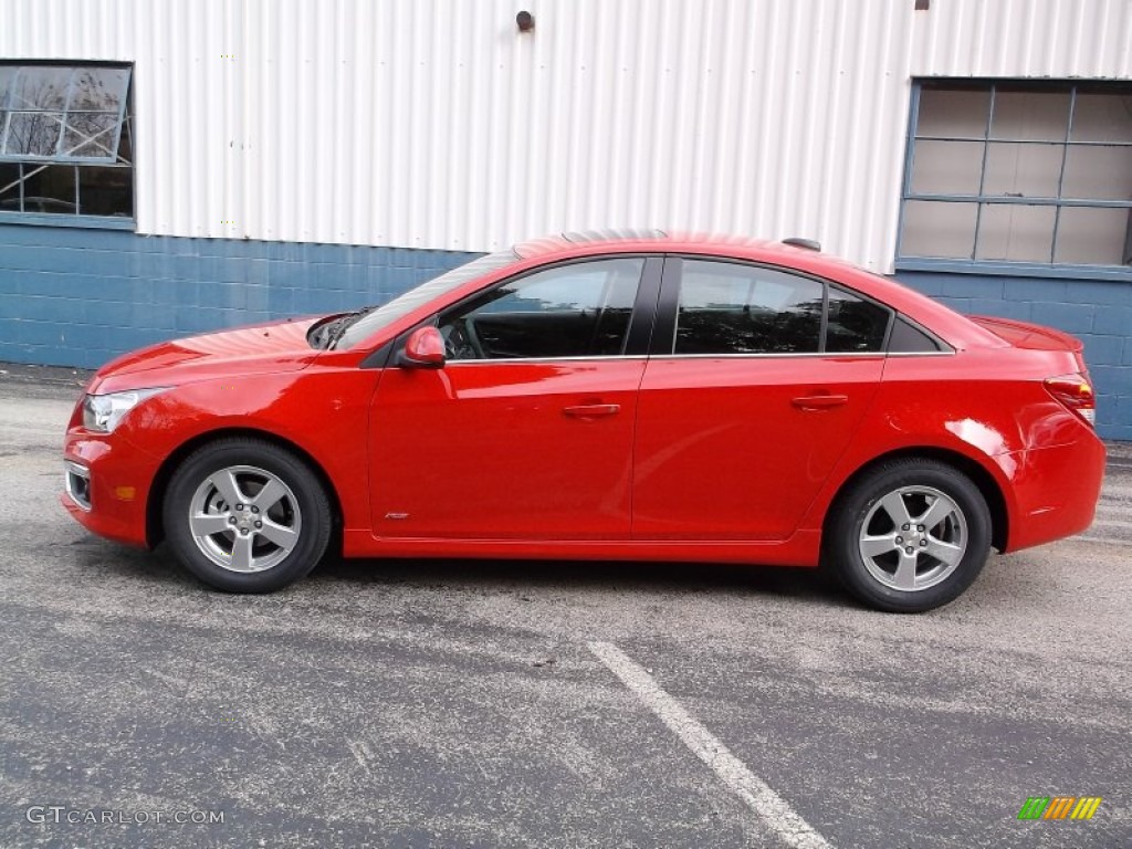 Red Hot 2015 Chevrolet Cruze LT Exterior Photo #98187732