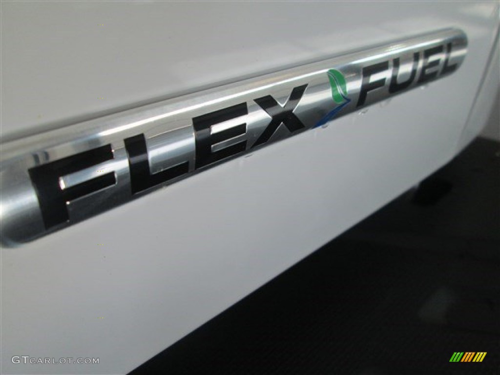 2015 F250 Super Duty XLT Super Cab - Oxford White / Steel photo #8