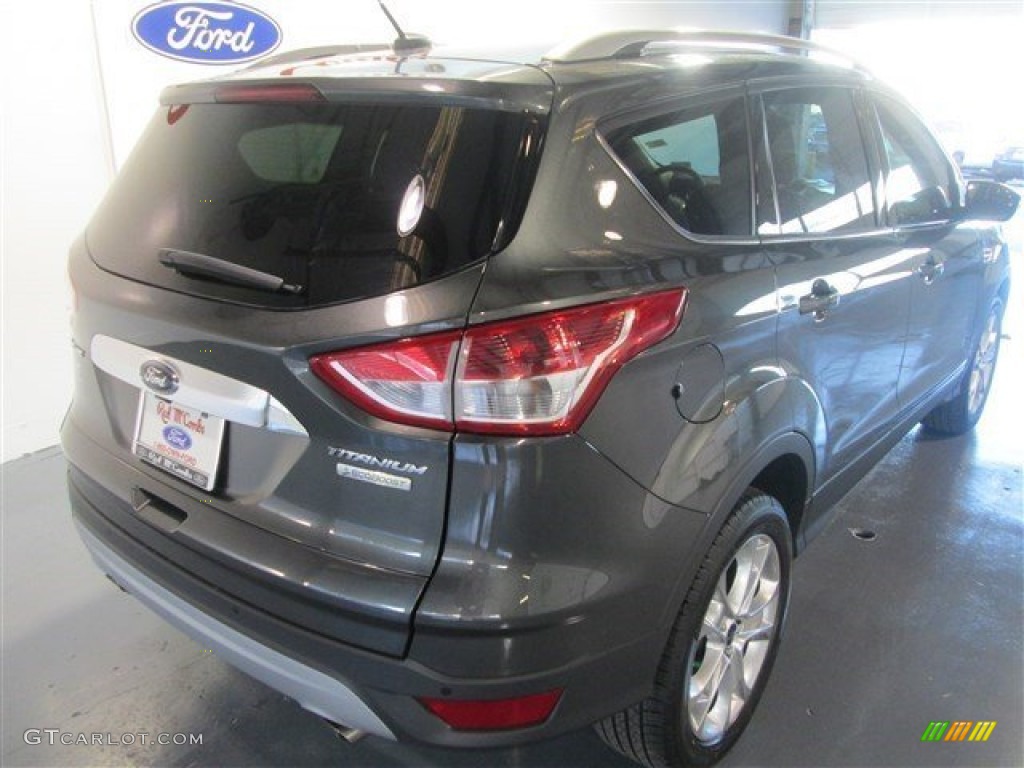 2015 Escape Titanium - Magnetic Metallic / Charcoal Black photo #8