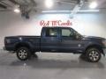 2015 Blue Jeans Ford F250 Super Duty Lariat Crew Cab 4x4  photo #9