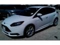 Oxford White - Focus ST Hatchback Photo No. 7