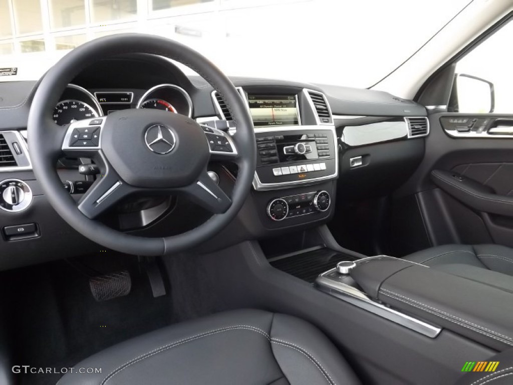 Black Interior 2015 Mercedes-Benz GL 350 BlueTEC 4Matic Photo #98192198