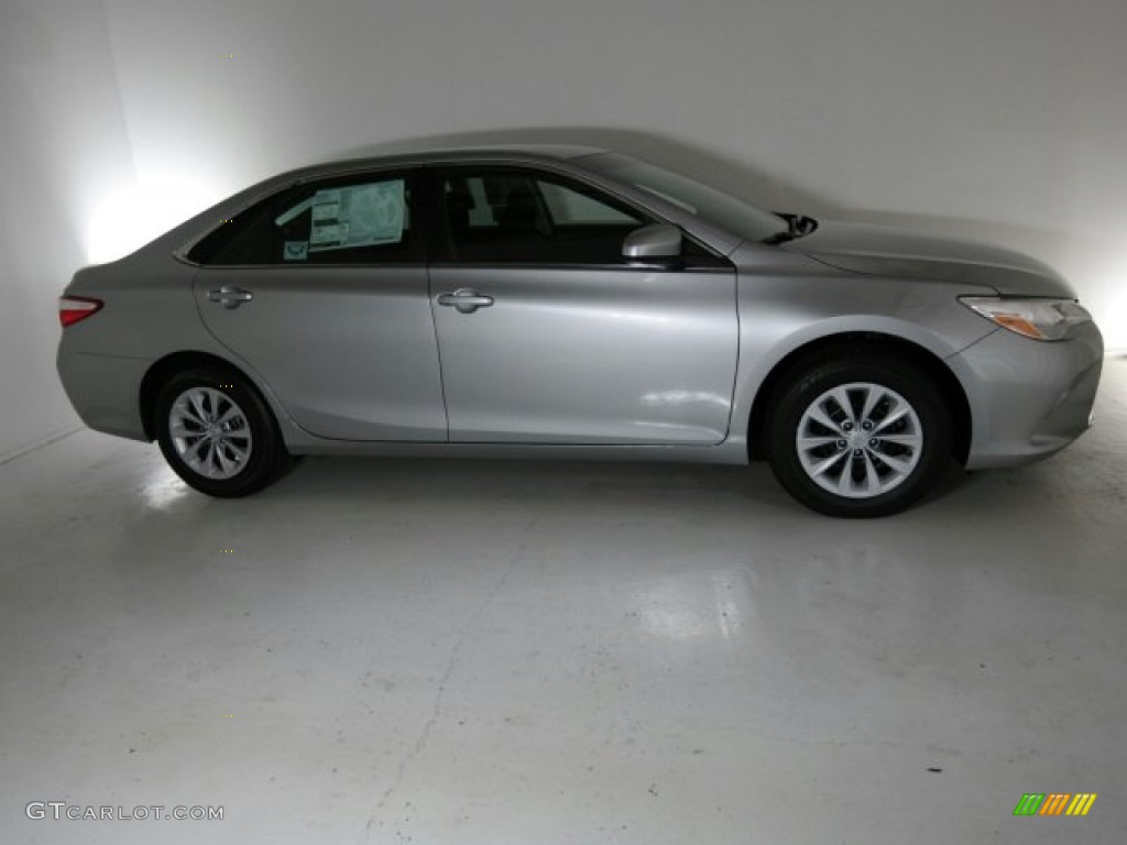2015 Camry LE - Celestial Silver Metallic / Black photo #1