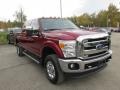 2014 Ruby Red Metallic Ford F250 Super Duty Lariat Crew Cab 4x4  photo #14