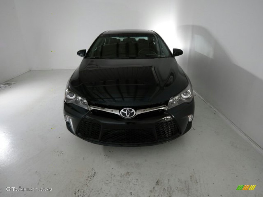 2015 Camry SE - Cosmic Gray Mica / Black photo #3