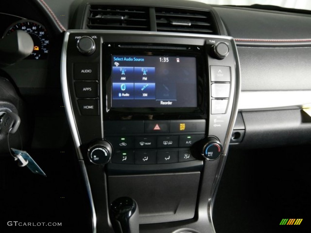 2015 Camry SE - Cosmic Gray Mica / Black photo #11