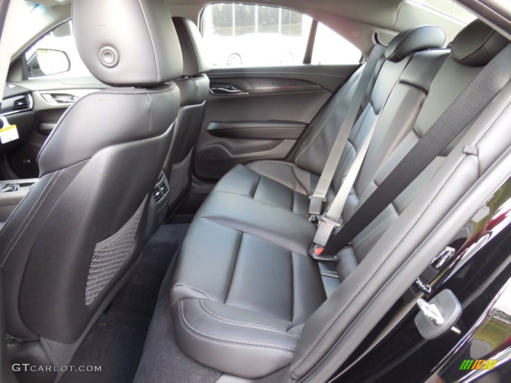 Jet Black/Jet Black Interior 2015 Cadillac ATS 2.5 Sedan Photo #98196012
