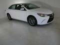 2015 Super White Toyota Camry SE  photo #2