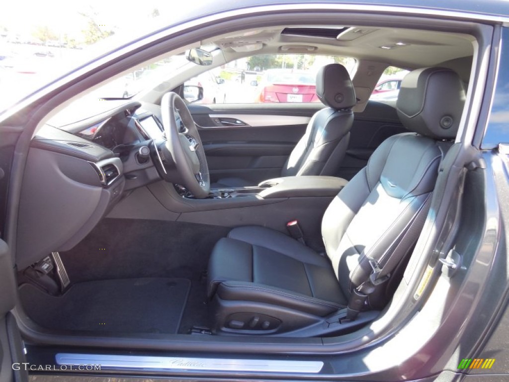 2015 Cadillac ATS 3.6 Performance AWD Coupe Front Seat Photo #98196675