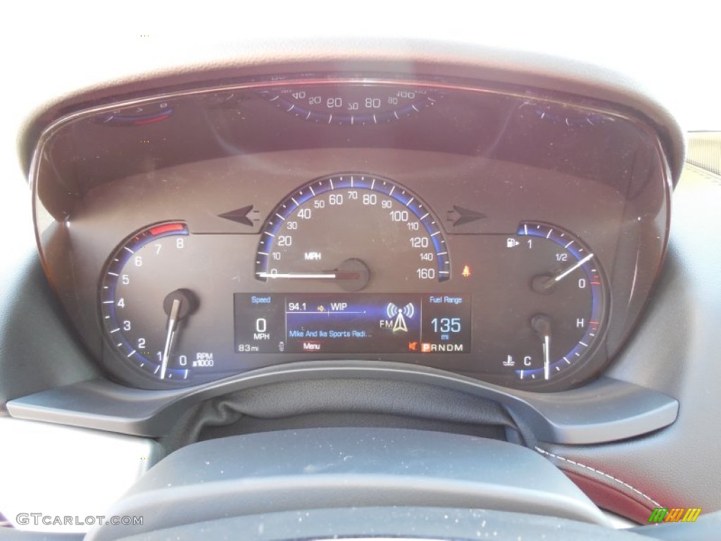 2015 Cadillac ATS 3.6 Performance AWD Coupe Gauges Photo #98196834