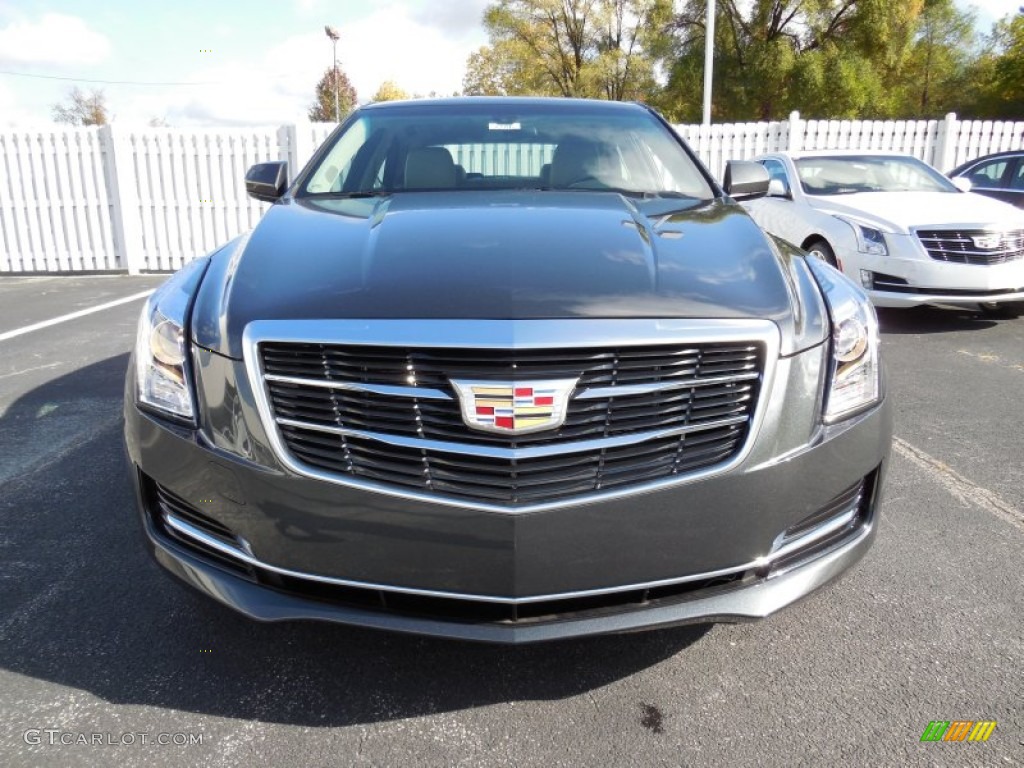 Phantom Gray Metallic 2015 Cadillac ATS 2.5 Sedan Exterior Photo #98196930