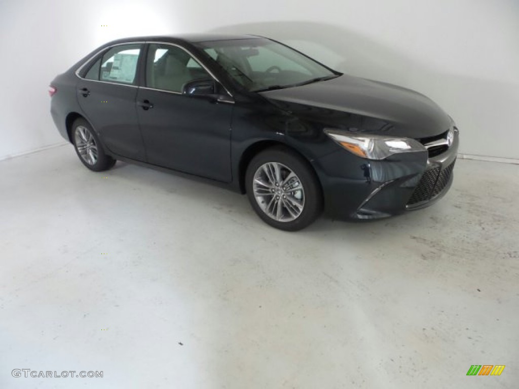 2015 Camry SE - Cosmic Gray Mica / Black photo #2