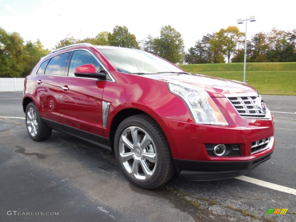 Crystal Red Tintcoat 2015 Cadillac SRX Performance AWD Exterior Photo #98197290