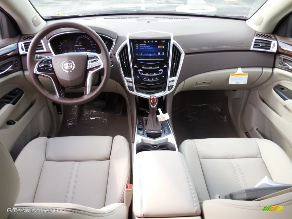2015 Cadillac SRX Performance AWD Shale/Brownstone Dashboard Photo #98197467