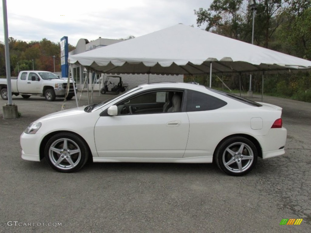 2005 RSX Type S Sports Coupe - Taffeta White / Titanium photo #2