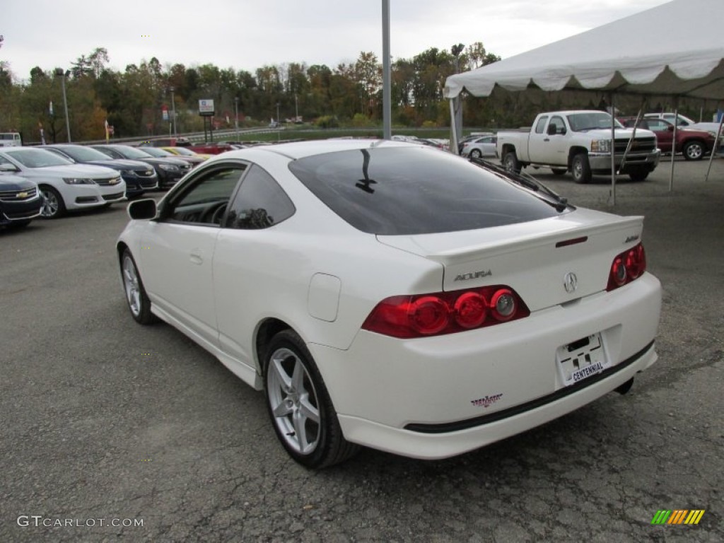 2005 RSX Type S Sports Coupe - Taffeta White / Titanium photo #4