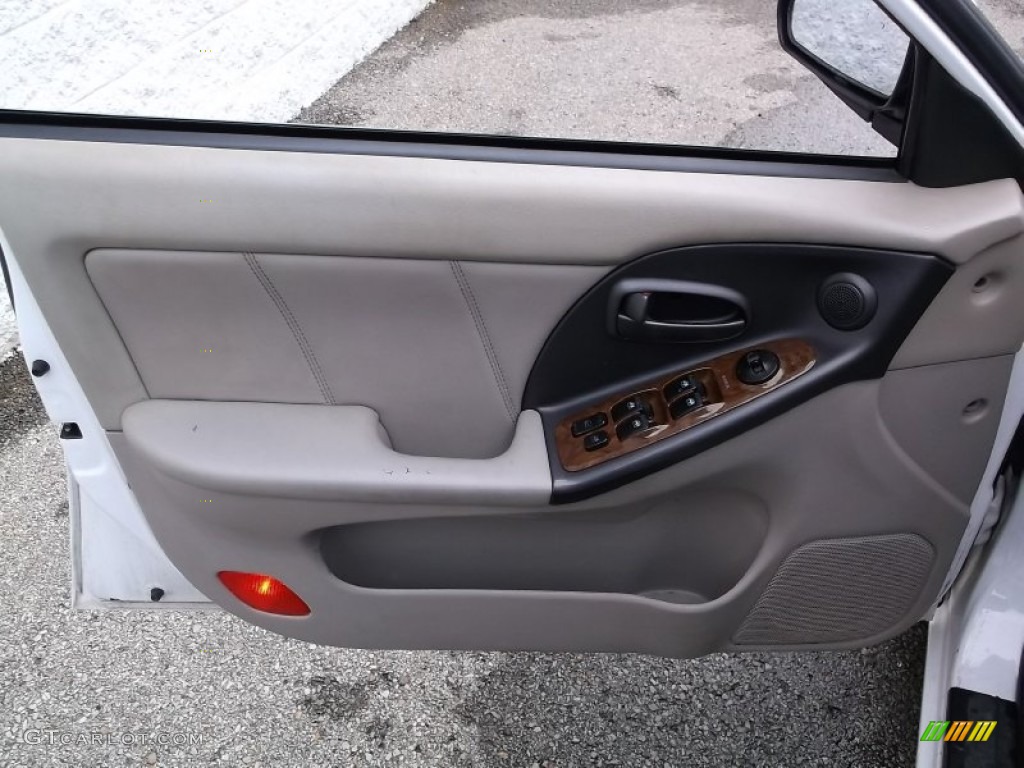 2006 Elantra Limited Sedan - Nordic White / Gray photo #9