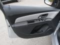 Jet Black/Medium Titanium 2015 Chevrolet Cruze LS Door Panel