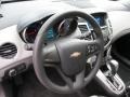 2015 Chevrolet Cruze Jet Black/Medium Titanium Interior Steering Wheel Photo