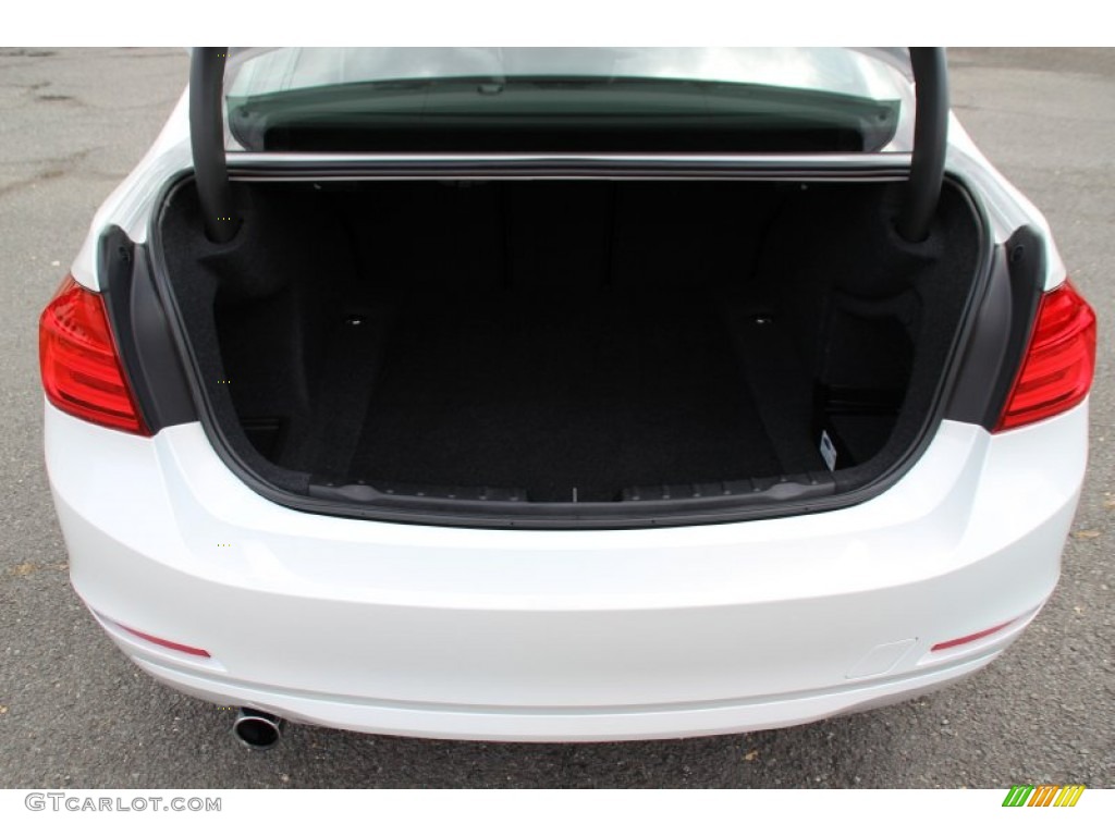 2014 3 Series 320i xDrive Sedan - Mineral White Metallic / Black photo #22