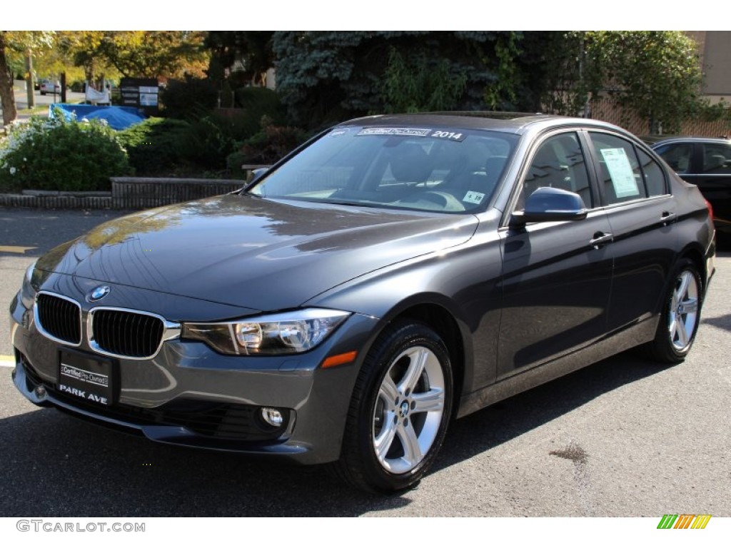 2014 3 Series 328i xDrive Sedan - Mineral Grey Metallic / Black photo #7