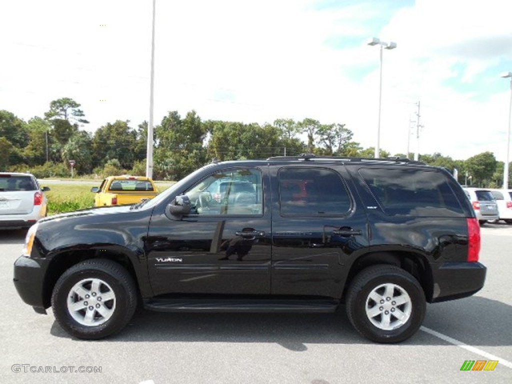 Onyx Black 2014 GMC Yukon SLT Exterior Photo #98203677