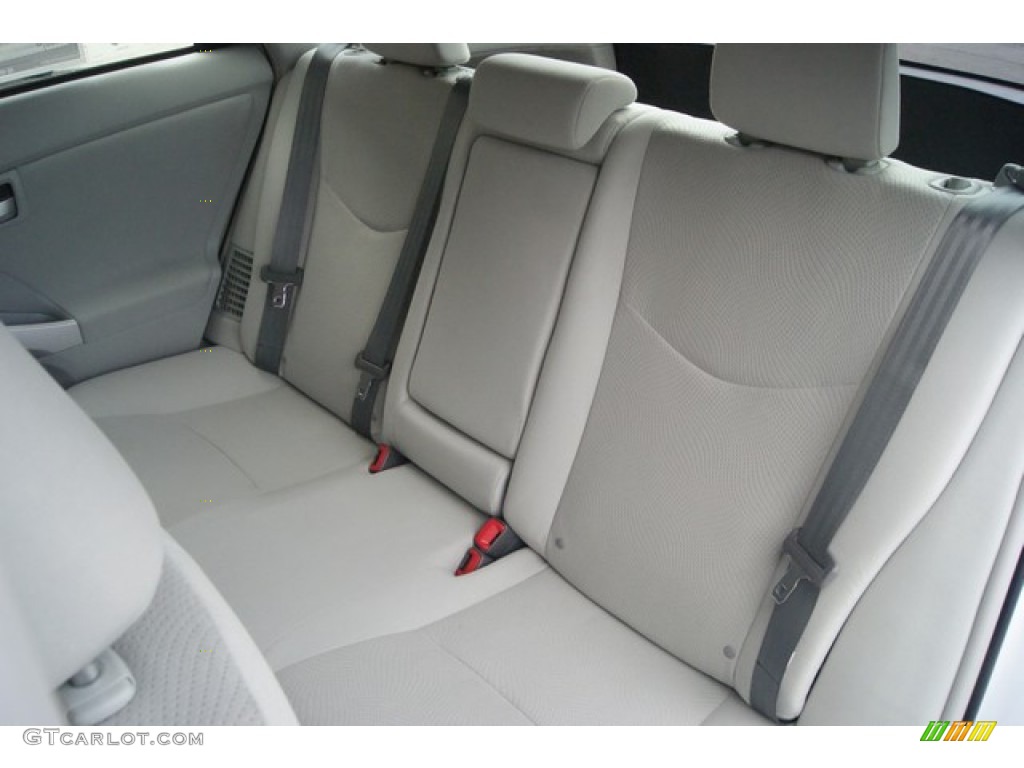 2015 Toyota Prius Three Hybrid Rear Seat Photos