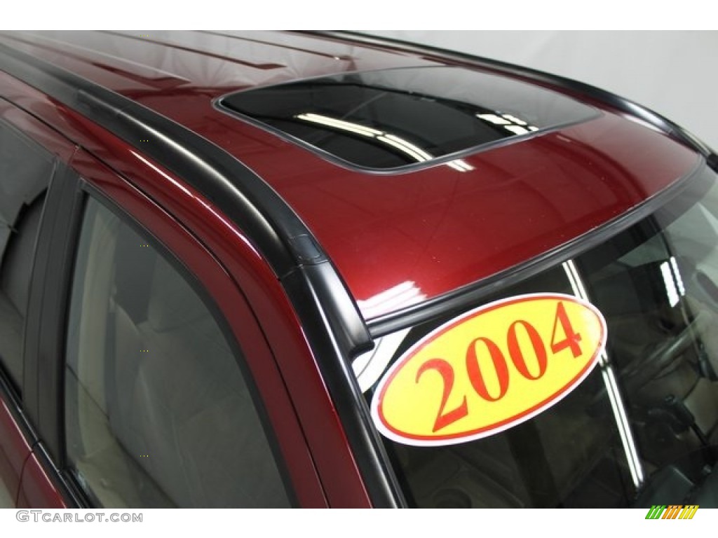 2004 CR-V EX 4WD - Chianti Red Pearl / Black photo #5