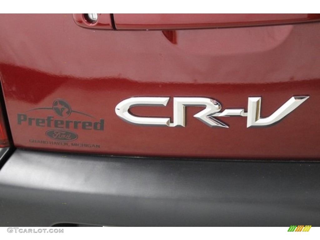 2004 CR-V EX 4WD - Chianti Red Pearl / Black photo #8
