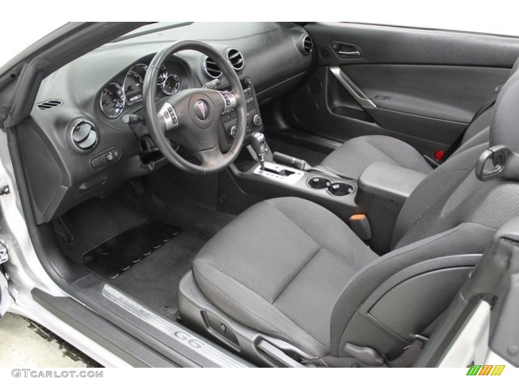 2009 Pontiac G6 GT Convertible Interior Color Photos