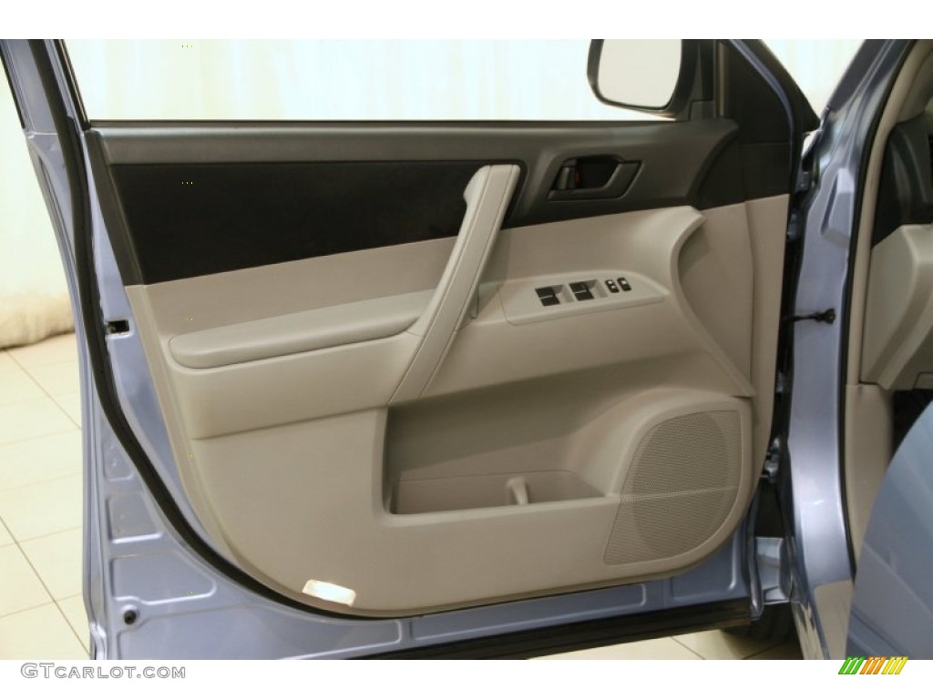 2008 Highlander  - Wave Line Pearl / Ash Gray photo #4