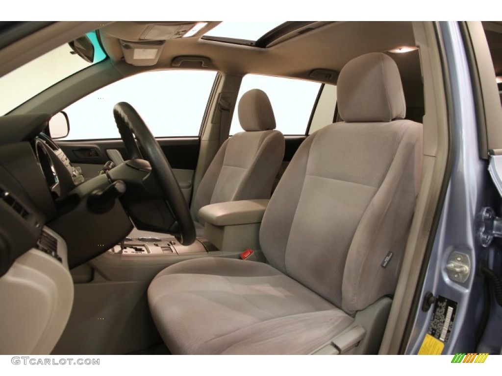 2008 Highlander  - Wave Line Pearl / Ash Gray photo #5