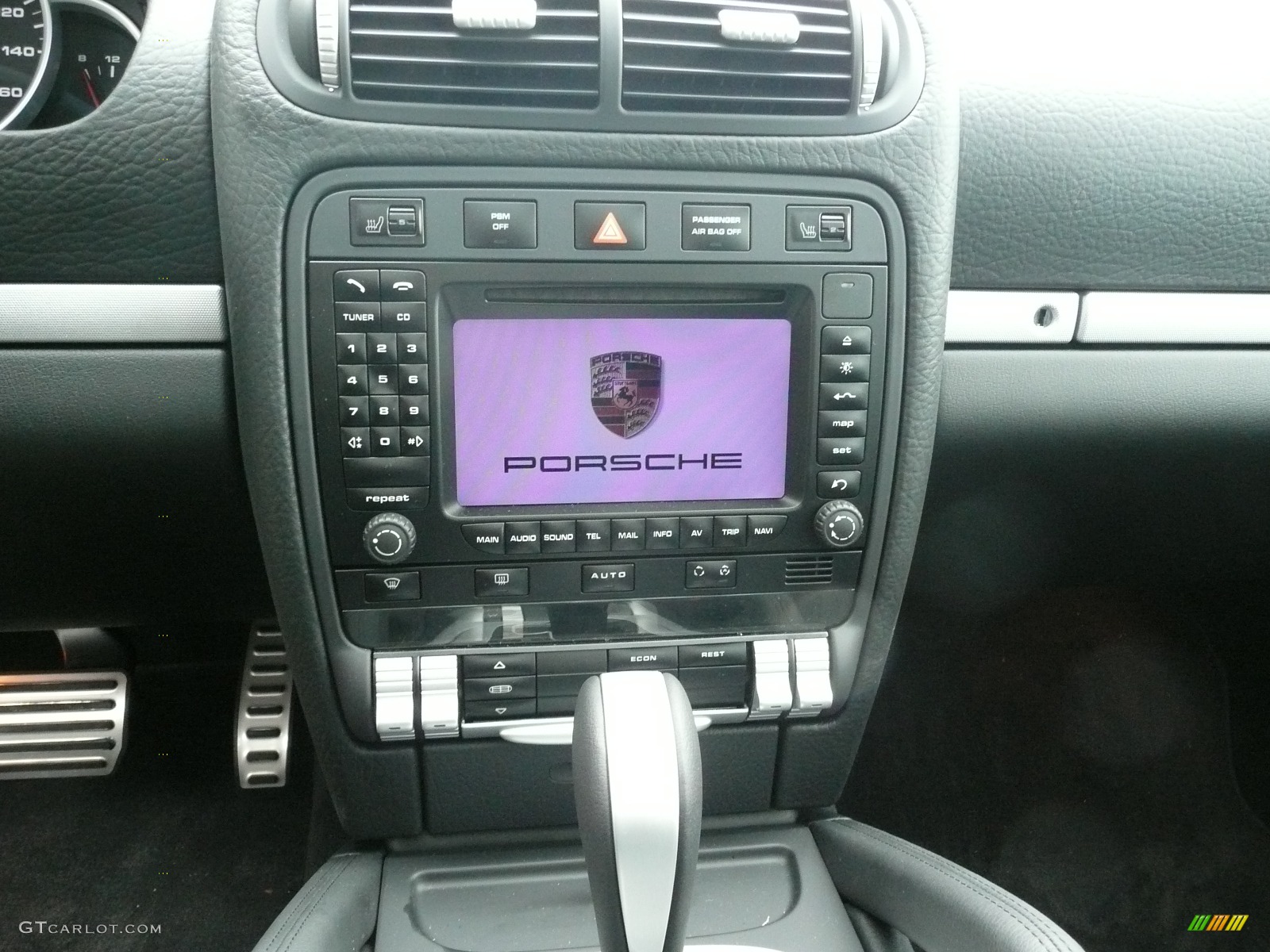 2008 Porsche Cayenne S, Basalt Black Metallic / Black Interior, Front Console 2008 Porsche Cayenne S Parts